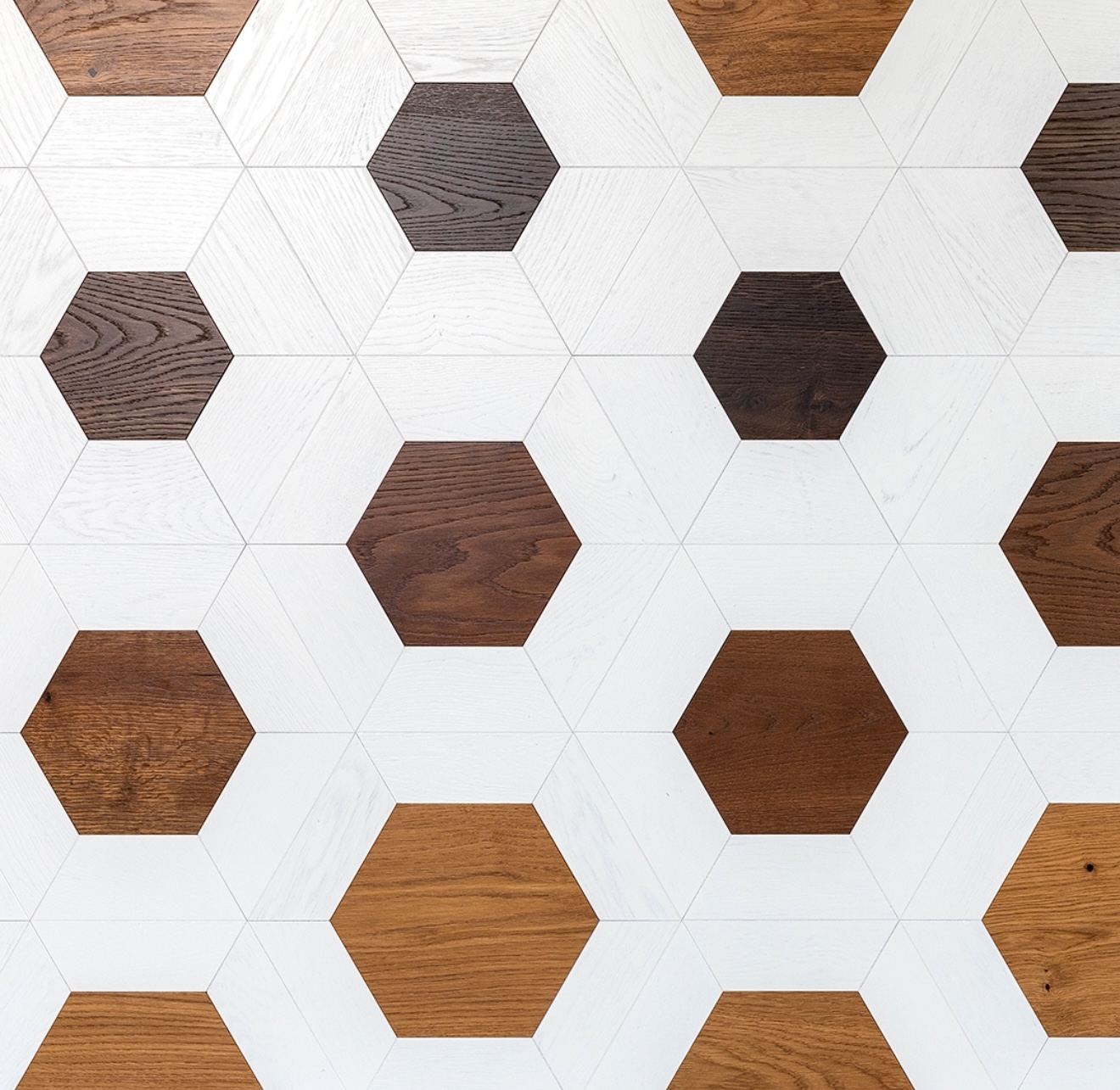 BINGO Hexagonal Parquet Flooring